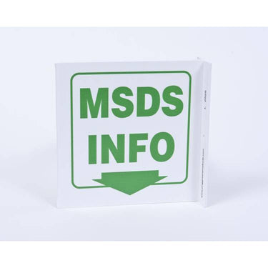 ZING Eco Safety L Sign, 7X7- Model 2525